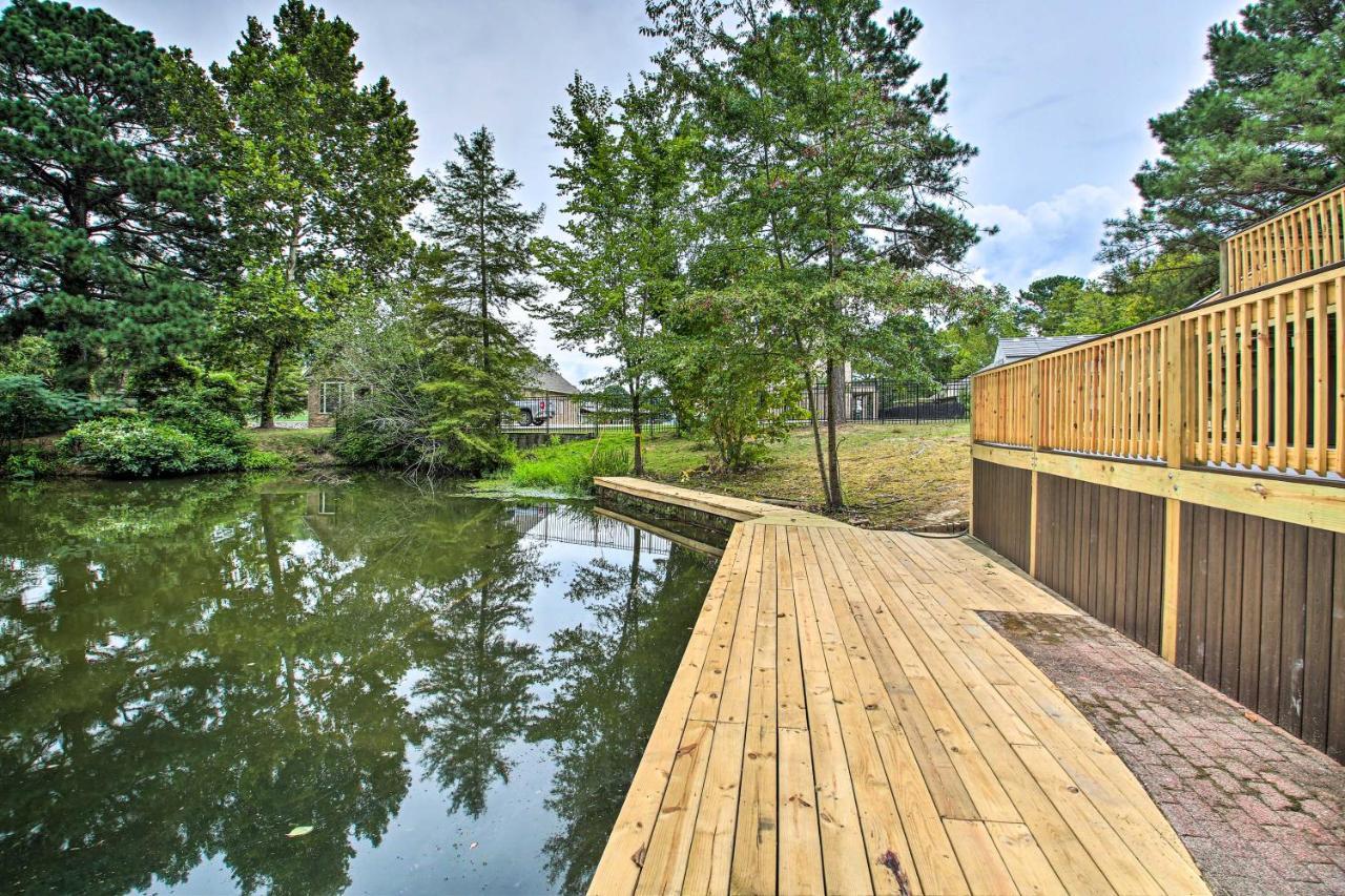 Lakefront Home With 2-Tier Deck And Boat Parking! Hot Springs Dış mekan fotoğraf