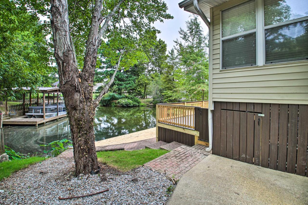 Lakefront Home With 2-Tier Deck And Boat Parking! Hot Springs Dış mekan fotoğraf
